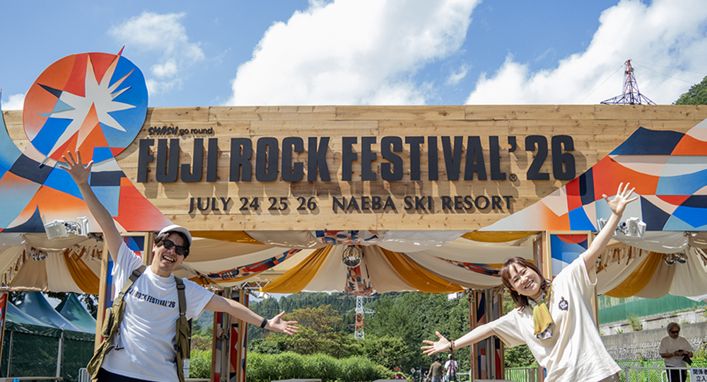 FUJI ROCK FESTIVAL.'26 JULY 24 25 26 NAEBARESORT