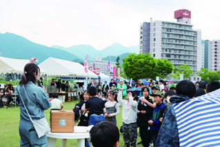 ドキドキの抽選会