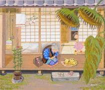 「ひなたぼっこ」當麻田鶴子(新潟県新潟市)