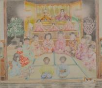「粗茶でもどうぞ。ようこそ、ひな祭りへ。」松浦充人(三重県)