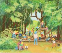 「公園のやまふじ号」武村裕子