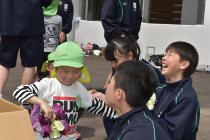 子どもたちの表情は笑顔でいっぱい