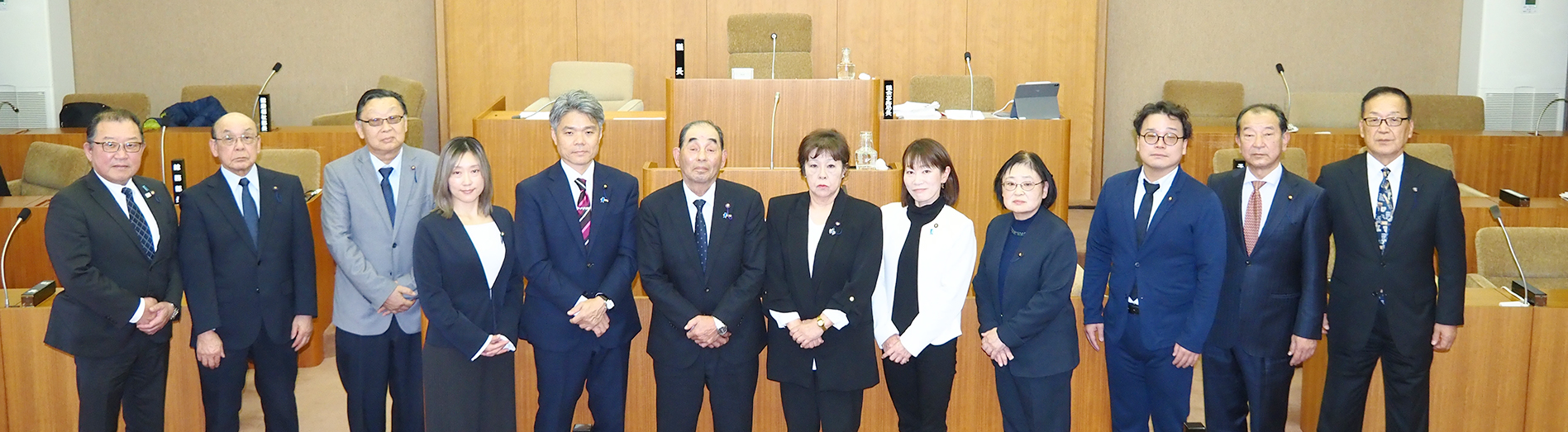 湯沢町議会集合写真