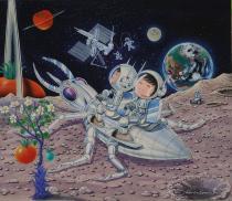 「小さな宇宙飛行士たちの夢」近藤薫（新潟県新潟市）