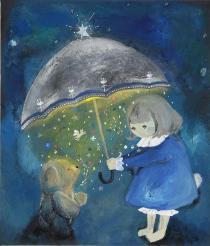 「温かい雨」iwata popomi