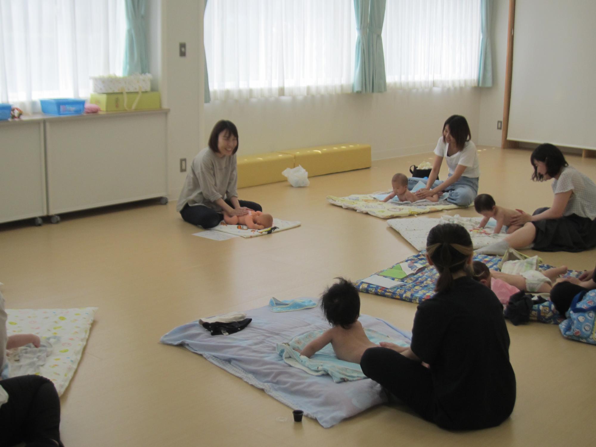 babymassage
