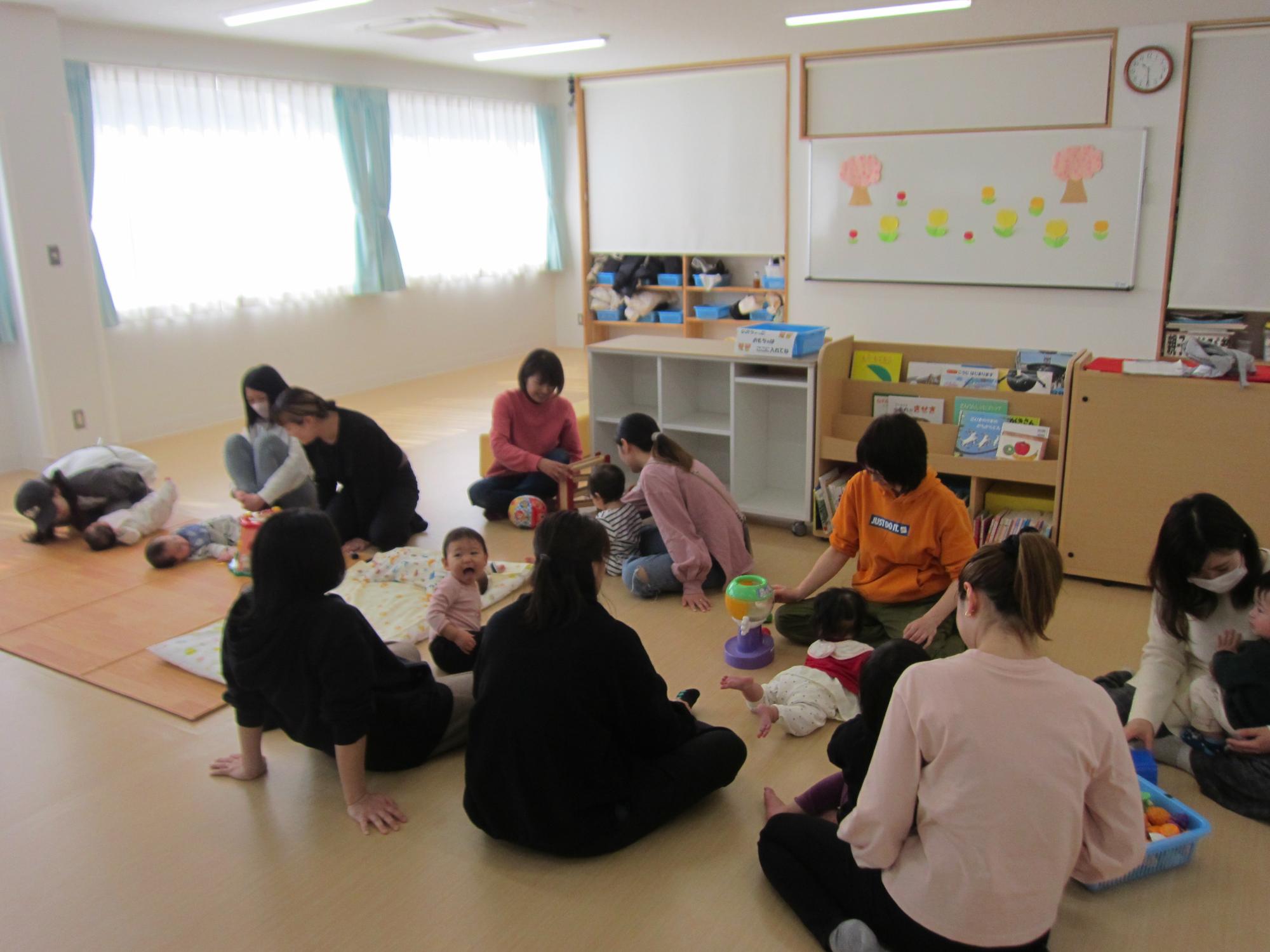 ふれあい広場の様子