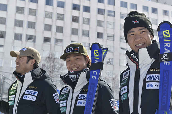 日本代表選手フォトセッション