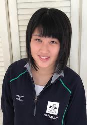 笑顔で写っている川村 あんり選手の写真