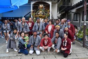 湯沢温泉夏祭り神輿（滝沢）